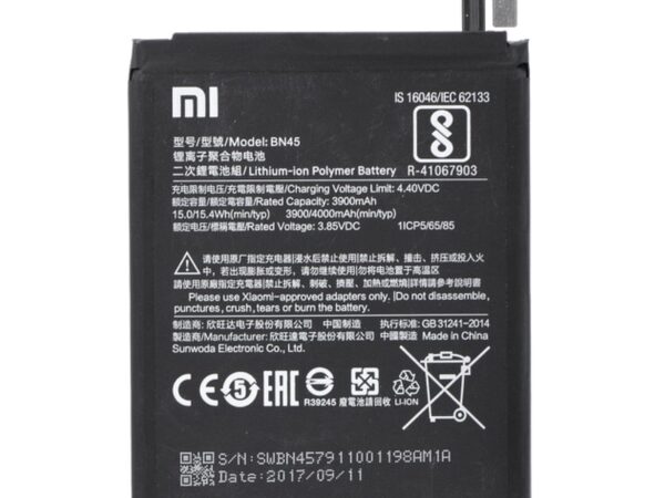 BN45 Battery for  XiaoMi Redmi Note 5 Pro Battery